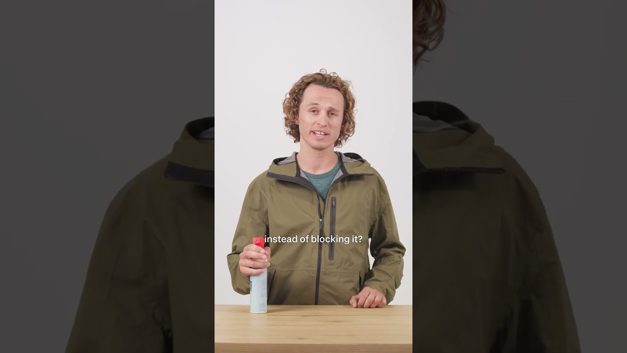 Fix your gear : Waterproofing a jacket #fixyourgear #waterproofjacket #hikinglife #repairnotreplace