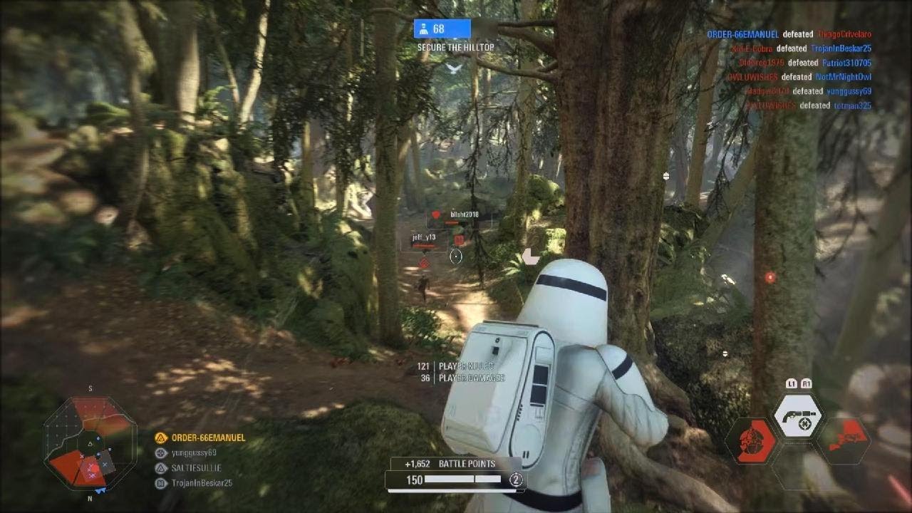 STAR WARS Battlefront II Galactic Assault Gameplay - YouTube