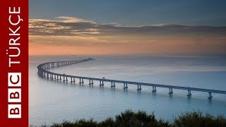 Dünyanın en uzun köprüsü açıldı Resimi