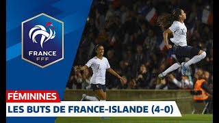 Les buts de France-Islande Féminines (4-0)