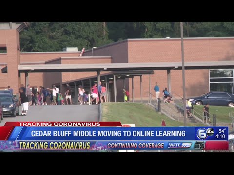 Cedar Bluff Middle School moving to online learning for 5 days