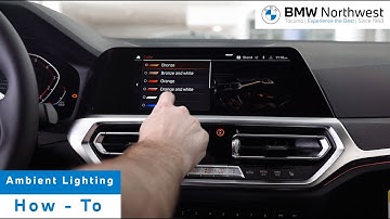 Changing your Ambient Lighting Colors in your BMW | How To | BMW Northwest