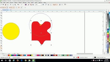 Tự học Corel - 25/40 Chỉnh sửa đối tượng (Shape)