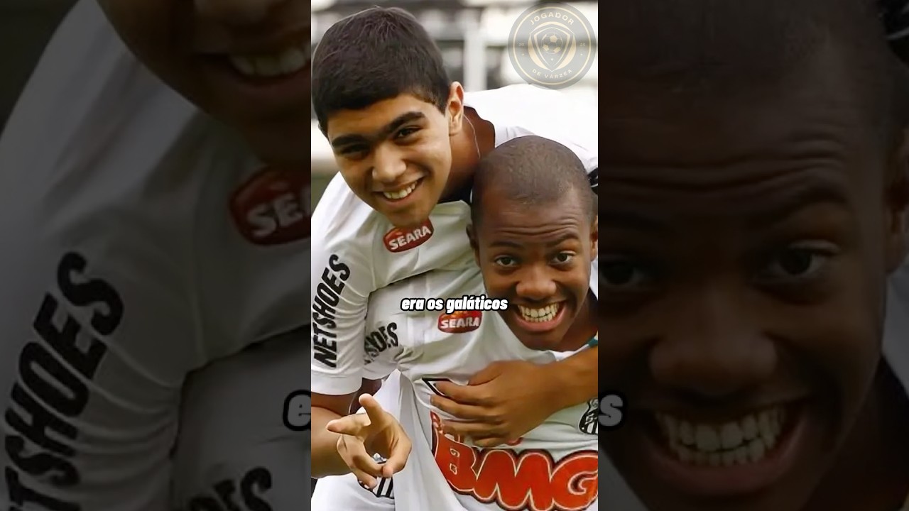 ANDRE BALADA SOBRE ANTIGA BASE DO SANTOS 