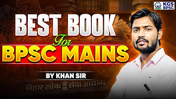 71st BPSC Mains Preparation | Best Book for BPSC Mains 2025 📚📚 | By Khan Sir | KGS BPSC