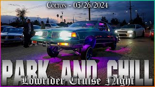 Colton Lowrider Cruise Night 03/26/2024 Alaniz Beatz