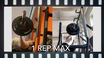 Testing My  One Rep Maxes