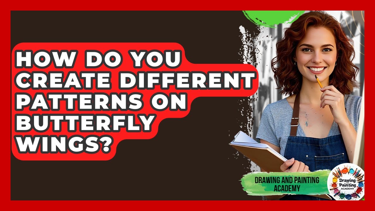 How Do You Create Different Patterns On Butterfly Wings? - Drawing and Painting Academy