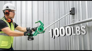 1,000 lbs of Pulling Force in a Drill? (The Solo Electrician's Tug and Pull)