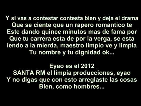 Santa RM - H de Hipocrita (Letra & link de descarga) tiradera a Hadrian 2012