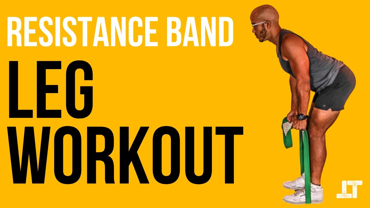 Resistance Band Leg Workout No