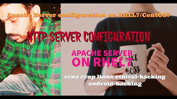 Apache Server configuration in RHEL7