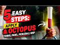5 Easy Steps How to apply Octopus Undergrips for Tennis 