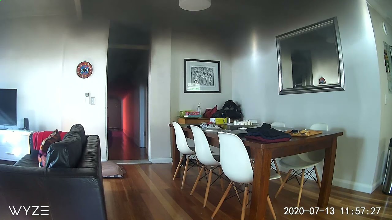 House Fire on Camera - Long version
