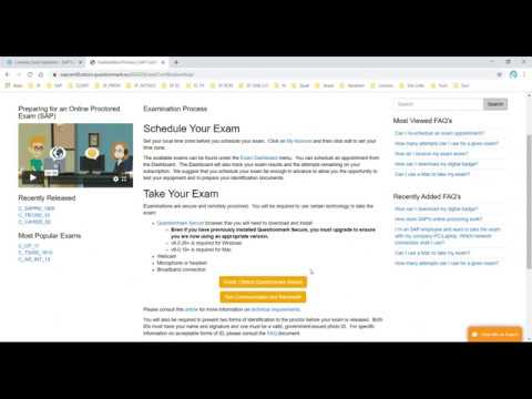 SAP Certification in the Cloud (CER006)
