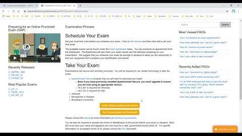 SAP Certification in the Cloud (CER006)