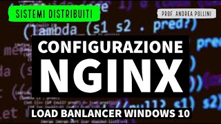 Configurare NGINX per come load balancer per Micro Web Service ( Node.js + Express.js) su Windows 10