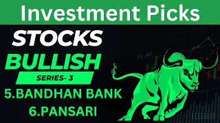 Bandhan bank & Pansari Developers Stock Analysis || Chart Iq || Technical Analysis ||