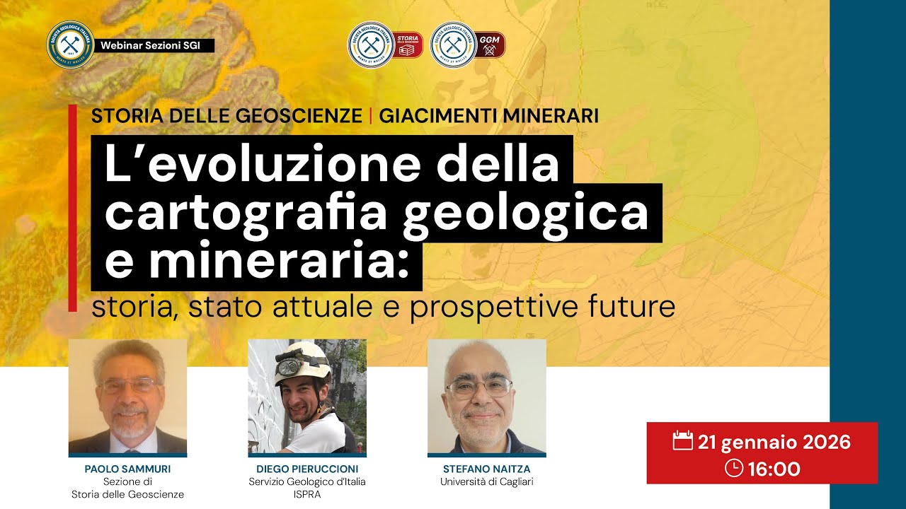 L'evoluzione della cartografia geologica e mineraria: storia, stato attuale e prospettive future