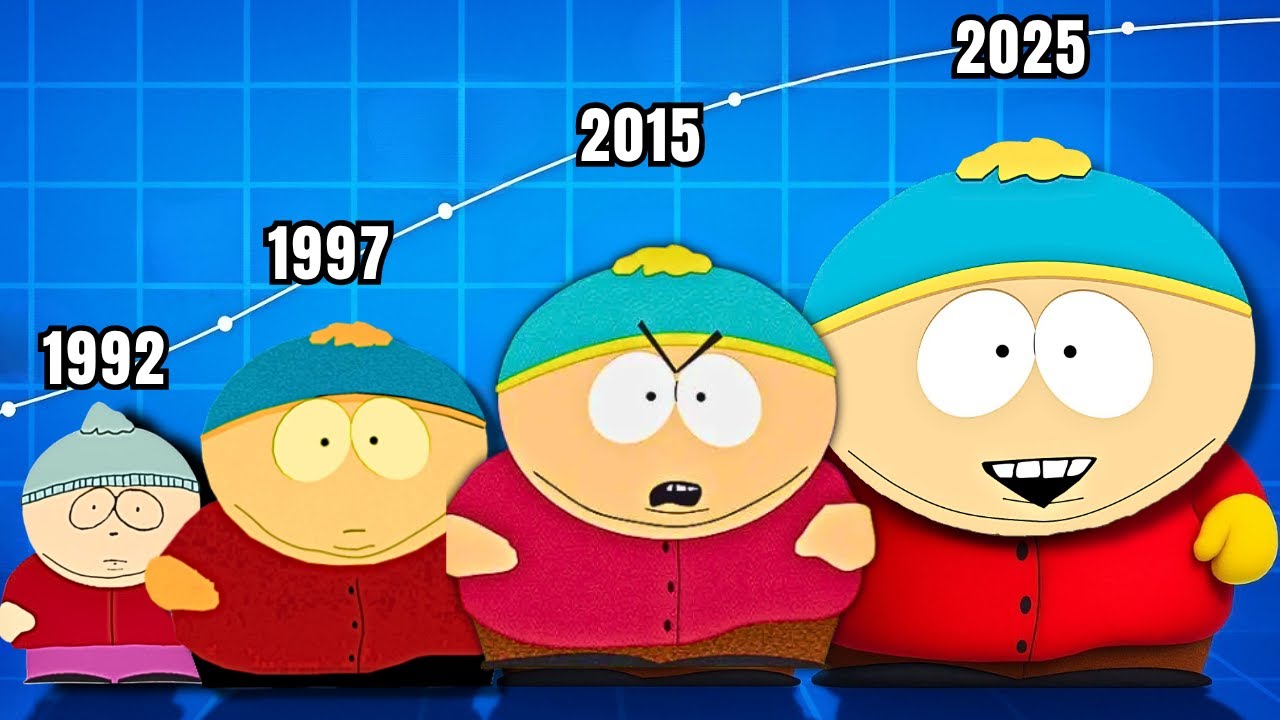 Every Time South Park Changed Their Animation Style