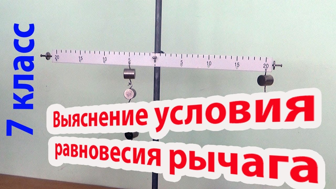 Проверка Условий Равновесия Рычага Лабораторная Работа Проверка Условий Равновесия Рычага Лабораторная Работа