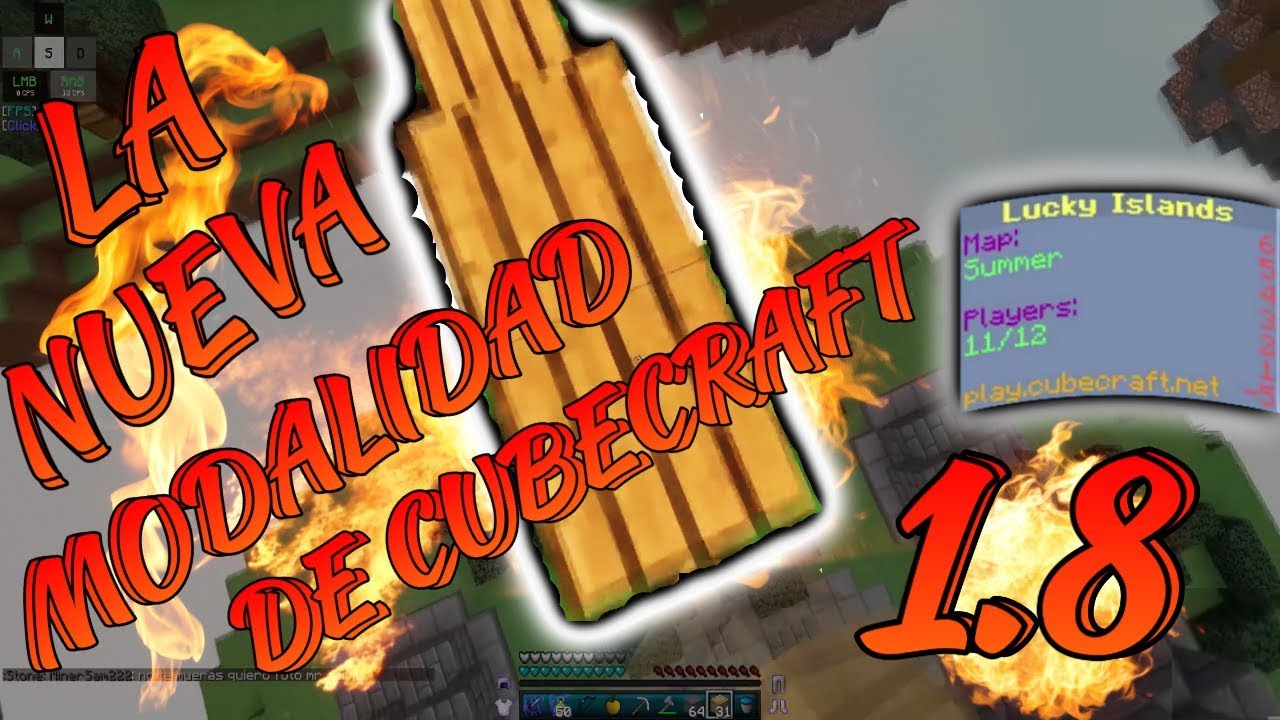 LA NUEVA MODALIDAD DE CUBECRAFT EN 1.8!! - YouTube