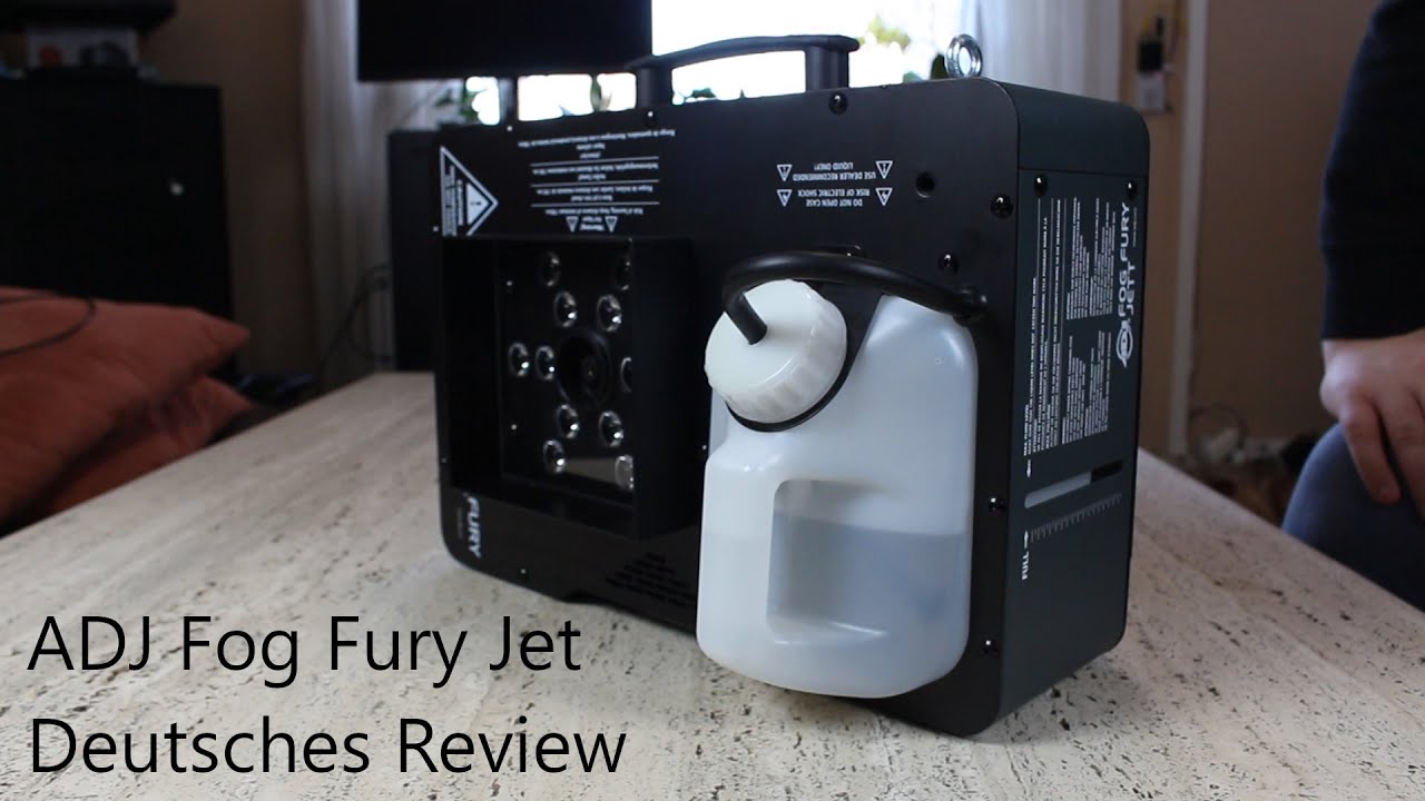 ADJ Fog Fury Deutsches Review