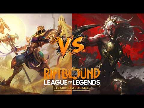 Azir VS Ambessa - Partida comentada | Camino a ser competitivo | RIFTBOUND - VENDETTA
