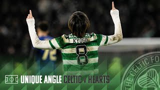 Celtic TV Unique Angle | Celtic 3-1 Hearts | Maeda, Kyogo & Hakšabanović goals earn comeback win!