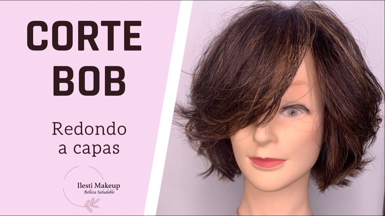 Corte bob largo capas