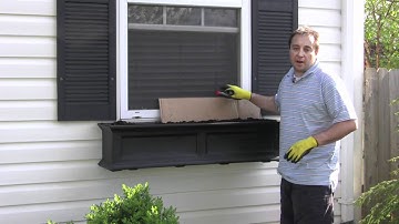 Part 2 - The Window Box Guy™, (732) 701-7561, Controll Your Soil , Window Boxes, Window Planters