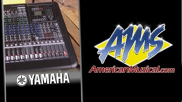 Yamaha MGP24X Overview - Yamaha MGP24X 4 Bus Mixing Console