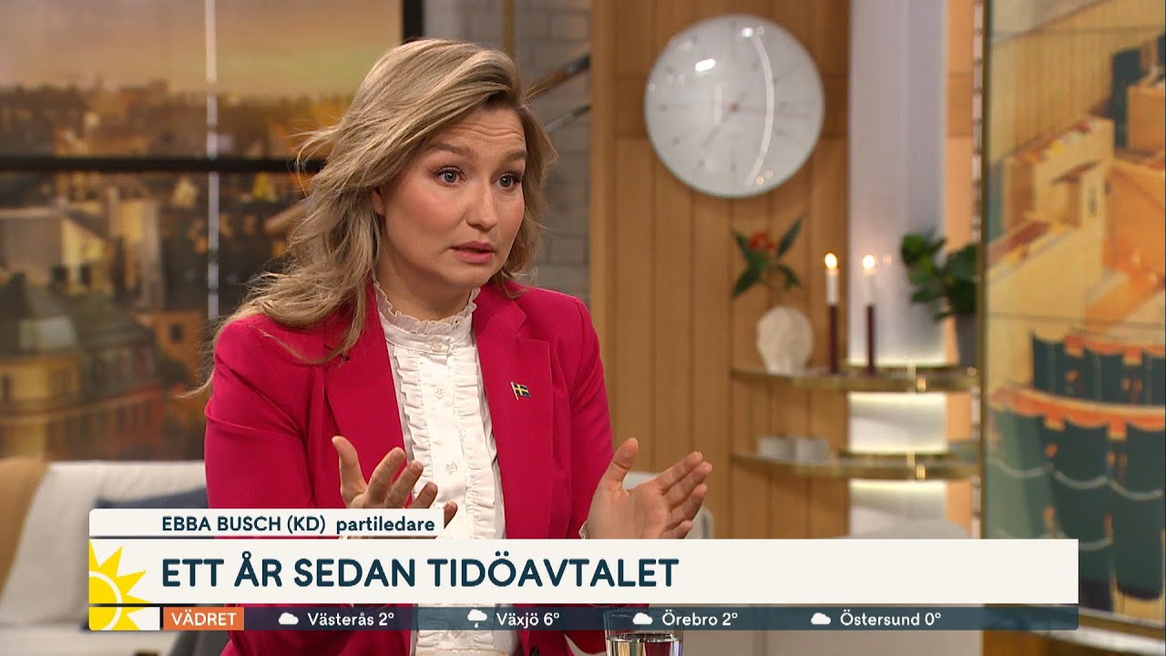 Busch om våldsvågen: ”Kommer ta generationer att vända” | Nyhetsmorgon | TV4 & TV4 Play