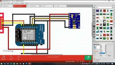 Fritzing Tutorial | Membuat Rangkaian Skematik Perangkat Jam Pintar IoT Covid-19