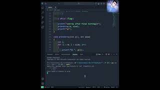 C Program to method 2 odd even sort with step by step execution | C programming