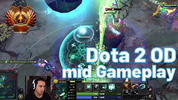 How to play OD mid! Dota 2 Outworld Destroyer Gameplay!