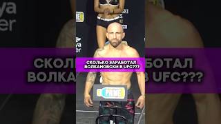 Сколько Заработал Волкановски в ufc😱? #мма #юфс #бой