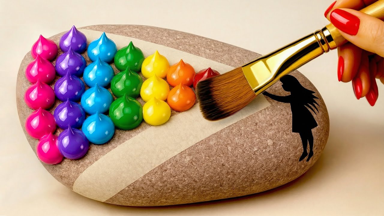 GENIUS! 3 Easy Satisfying Painting Ideas Anyone Can Do!