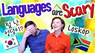 Who needs Grammar? 😜 Korean vs South African 🇰🇷🇿🇦 | 속담 대결 | International Couple Doggy & Moggy Ep 51