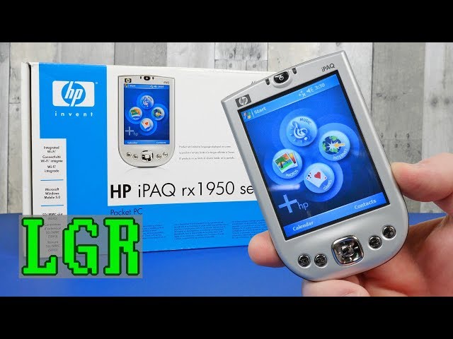 HP iPAQ WindowsMobile PDA南山堂医学大辞典2009動作品 HP iPAQ RX1955: The 2005 Windows Pocket PC Experience - YouTube