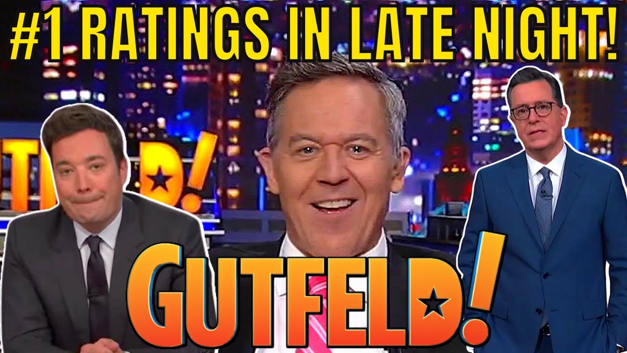 Fox News Host Greg Gutfeld Ratings DOMINATES Late Night! Passes Stephen