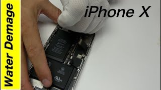 iPhone X water damage repair