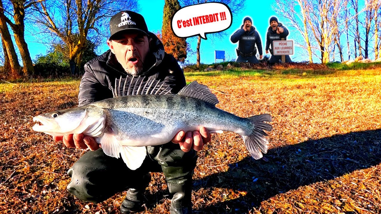 On PÊCHE au Leurres pendant la fermeture les GARDES DÉBARQUENT ?