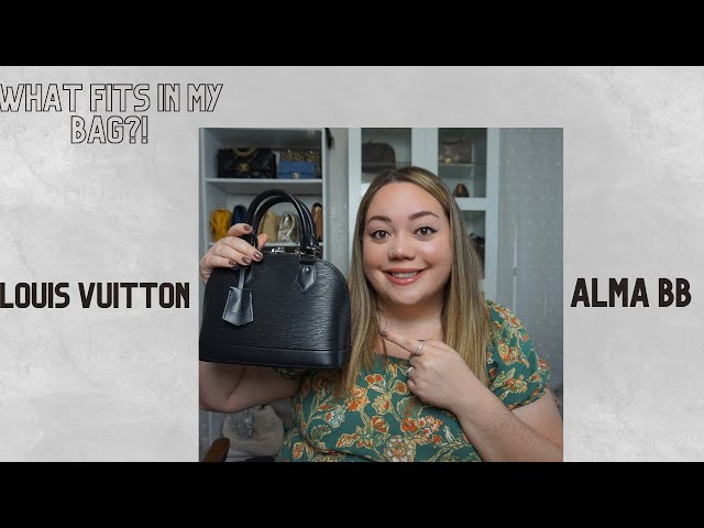 What fits inside my Louis Vuitton Alma BB?