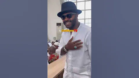 FEMI ADEBAYO'S MAJESTIC ARRIVAL AT JIDE KOSOKO AND HIS DAD'S CONFERMENT CEREMONY