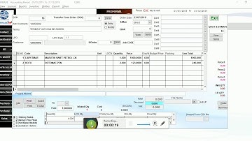 HOW TO TRANSFER QUOTATION TO PROFORMA INVOICE / SALES ORDER IN COMRADE PLUS SOFTWARE (GST ENABLED)