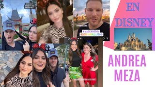 Andrea Meza 👑 en DISNEY 🏰 con su novio RYAN 👩‍❤️‍👨