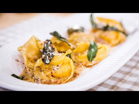 Home & Family - Butternut Squash Ravioli with Brown Butter Sage Sauce Recipe