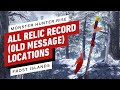 Monster hunter rise frost islands relic record old message locations