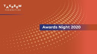TAKREEM Awards Night 2020 – Online Broadcast | حفل توزيع جائزة تكريم ٢٠٢٠  – بث رقمي